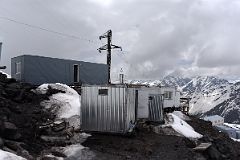 02A My Accommodation On Top, Kitchen And Other Building At Garabashi Camp 3730m To Climb Mount Elbrus.jpg
